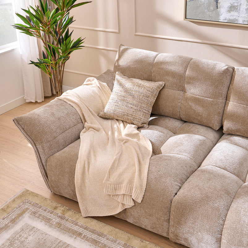 ALEGRA Canapea large, stofă