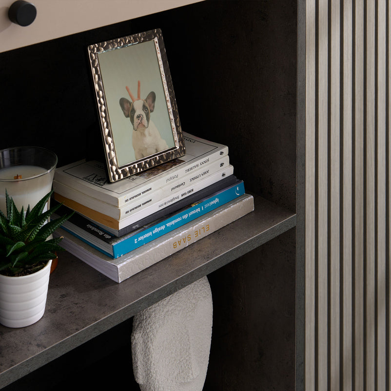 MATTIAS Etajeră 1 ușă, 3 sertar