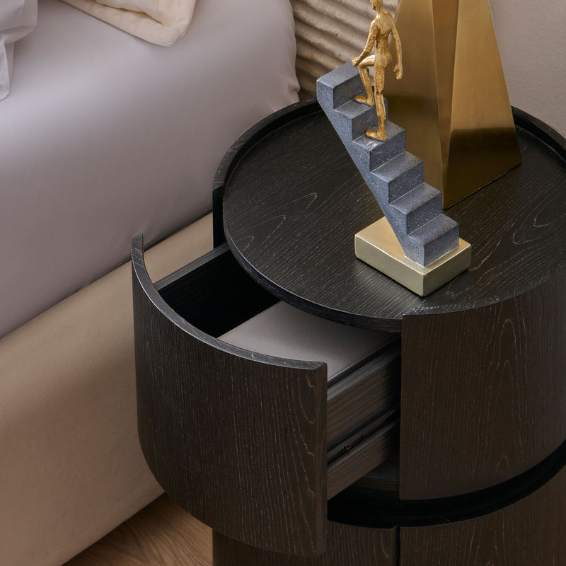 MIDNIGHT Noptieră 2 sertare