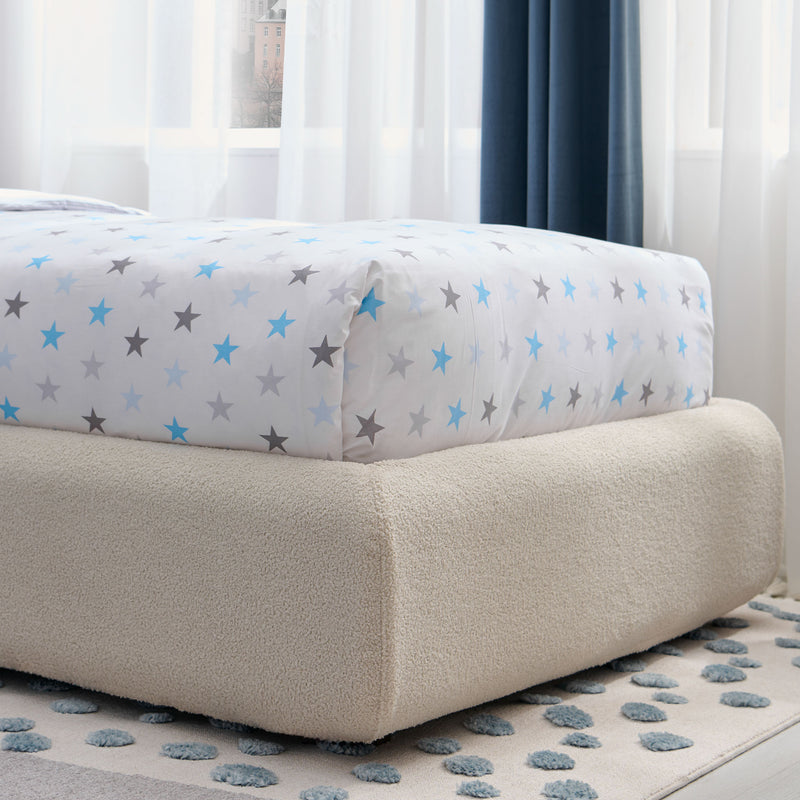 CIEL Pat dehusabil copii, 90x200 cm, somieră rabatabilă și ladă incluse