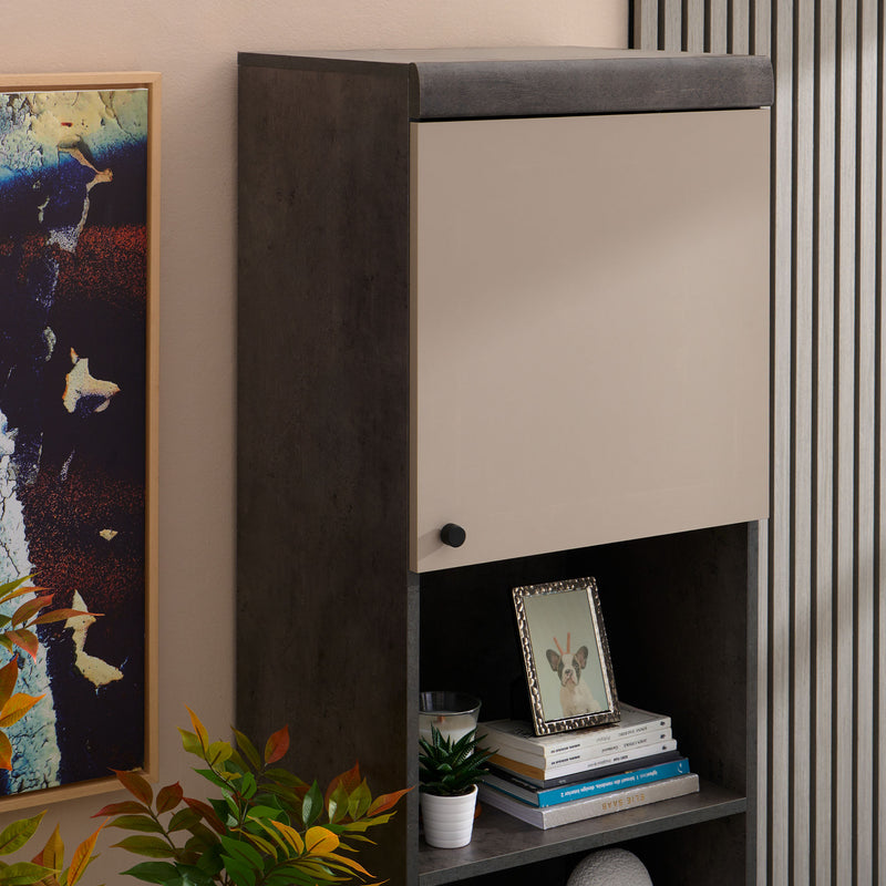 MATTIAS Etajeră 1 ușă, 3 sertar