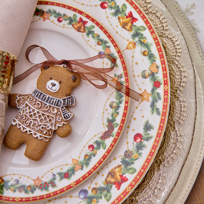 BELLS Farfurie aperitiv, porțelan, D.19cm