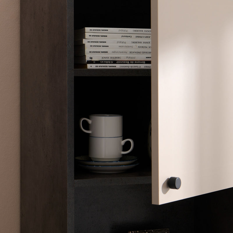 MATTIAS Etajeră 1 ușă, 3 sertar