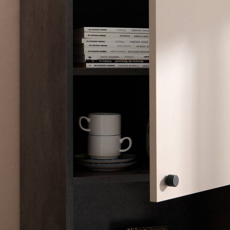 MATTIAS Etajeră 1 ușă, 3 sertar