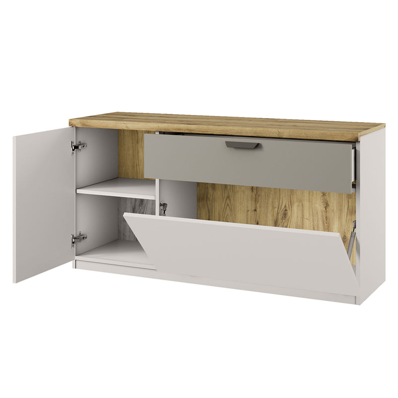 EVEREST Comodă TV 2 uși, 1 sertar