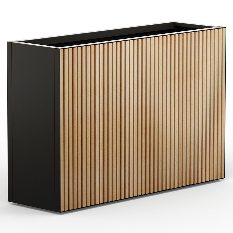PLANTER WOOD DIVIDER Jardinieră