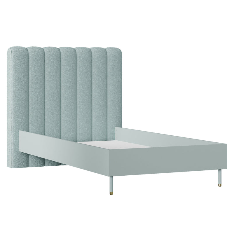 LORAINE Pat tapițat copii, 120x200cm, somieră inclusă