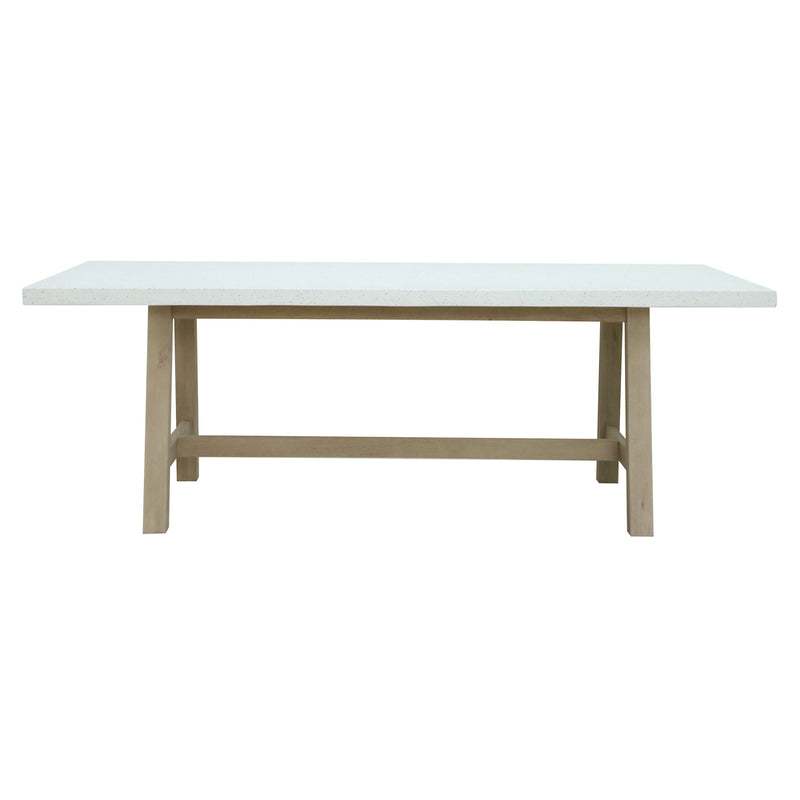 ASHEN Set mobilier terasă/grădină, 8 scaune și masă