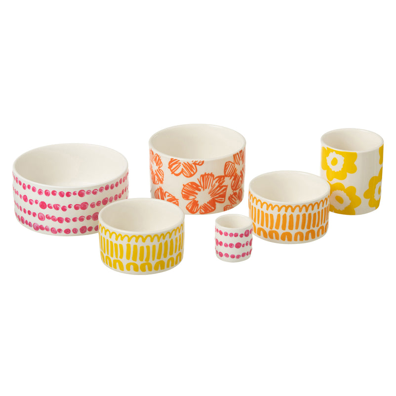 DELTA Set 6 boluri aperitive cu suport