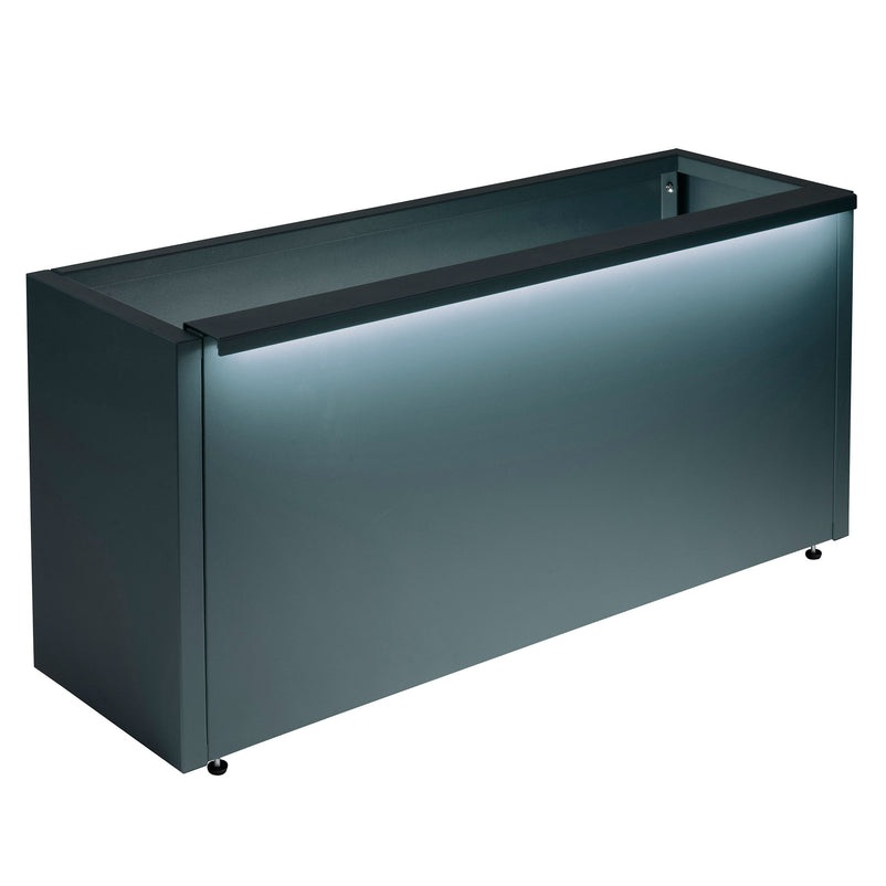 PLANTER METAL Suport lumină jardinieră