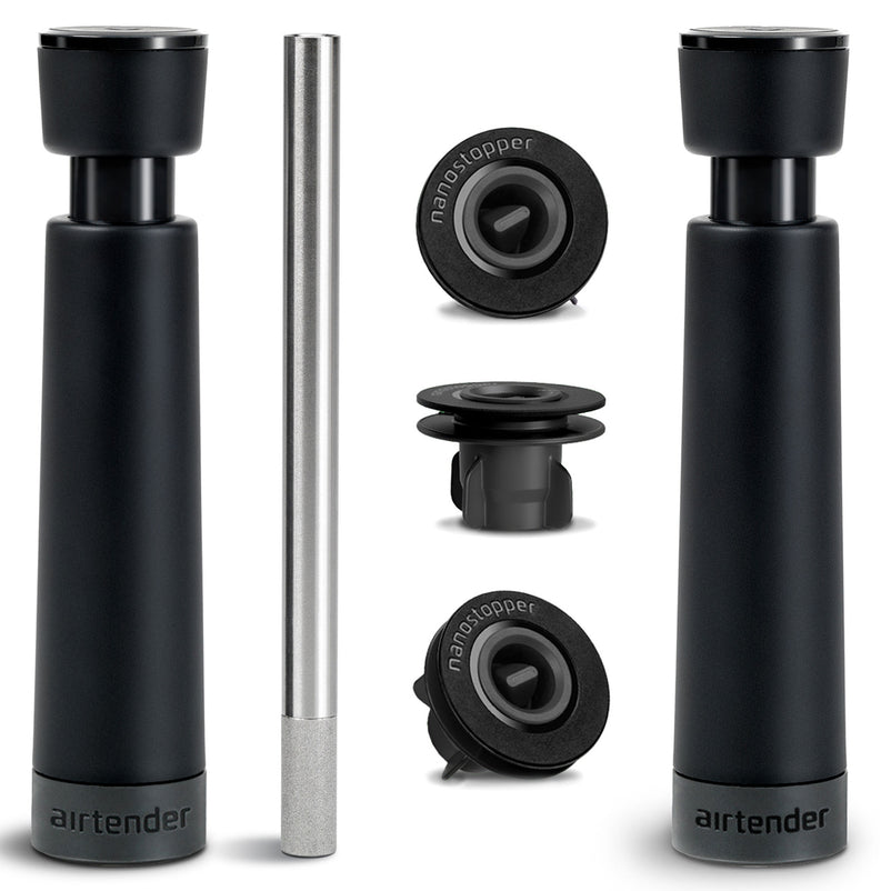 AIRTENDER Set vidare și aerator pentru vin