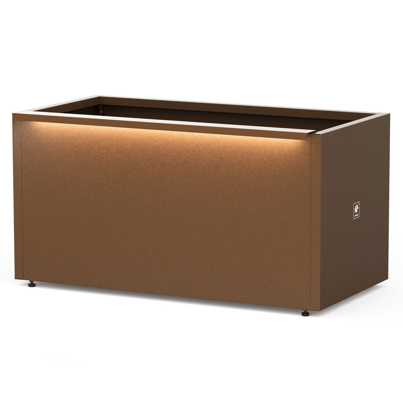 PLANTER METAL Suport lumină jardinieră