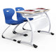 BRIGHT Set 10 piese mobilier școlar