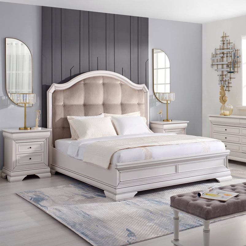 JAZZ Pat tapițat, 180x200cm - Articol resigilat