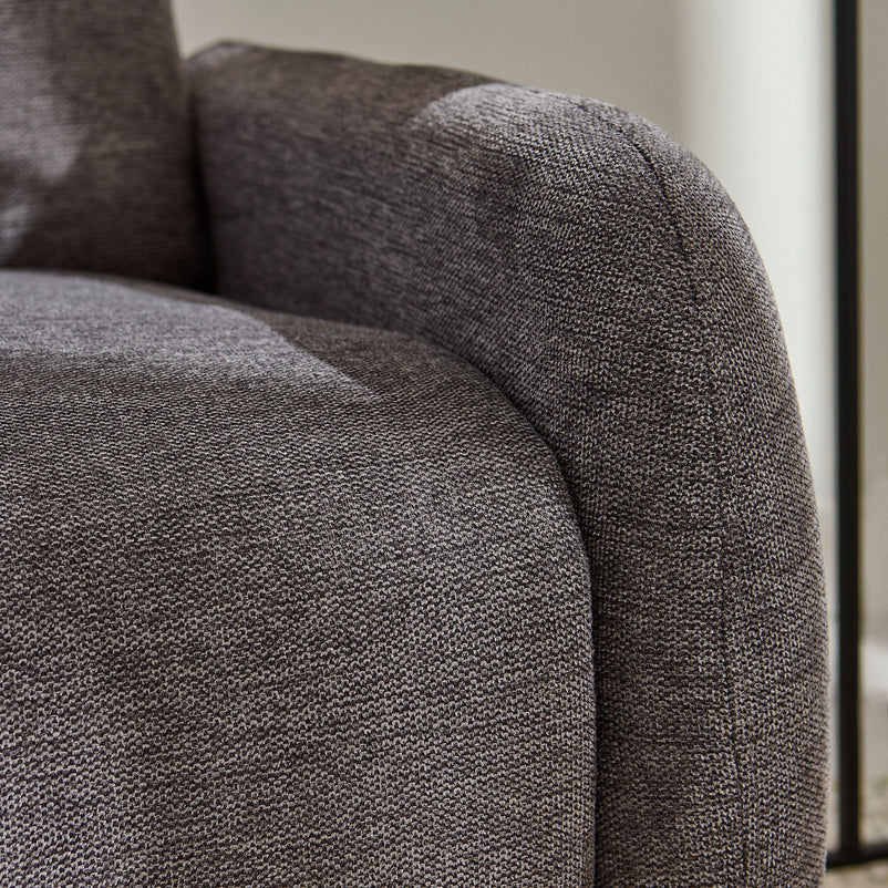 SAN ANTONIO Fotoliu cu recliner electric, stofă - Articol resigilat