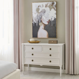 SIMONE Comodă 3 sertare