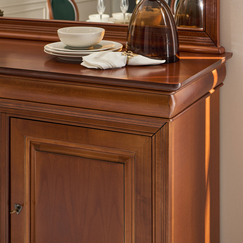 LOUIS PHILIPPE Bufet 3 uși, 3 sertare