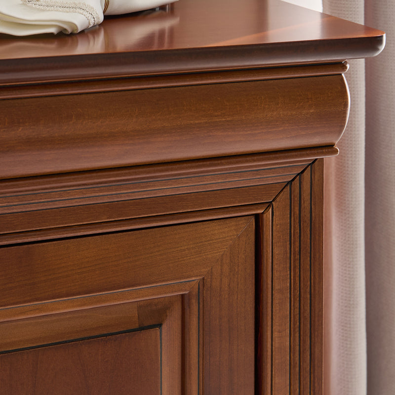 LOUIS PHILIPPE Bufet 3 uși, 3 sertare