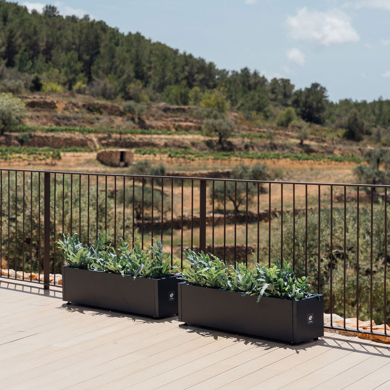 PLANTER METAL BALCONY Jardinieră