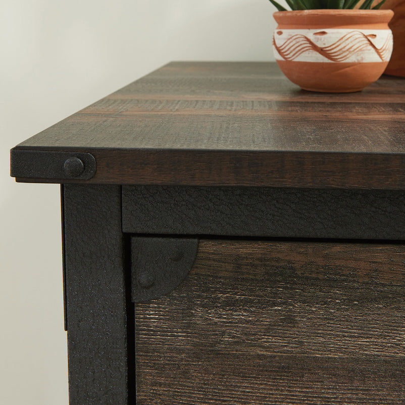 STEEL RIVER Comodă, 4 sertare