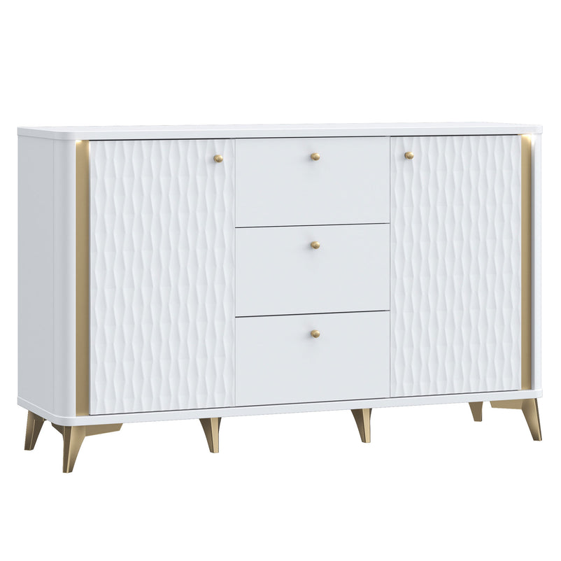 YASEMIN Bufet 2 uși, 3 sertare