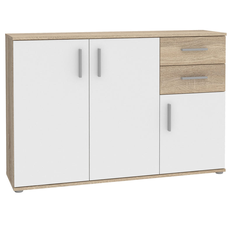 JOICE Comodă 3 uși, 2 sertare