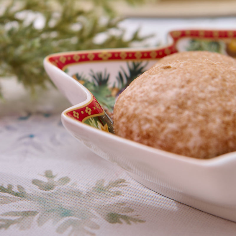 BELLS Platou servire, porțelan, L.19cm