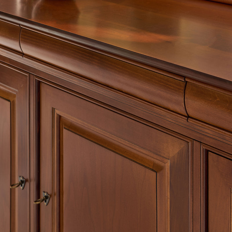 LOUIS PHILIPPE Bufet 3 uși, 3 sertare