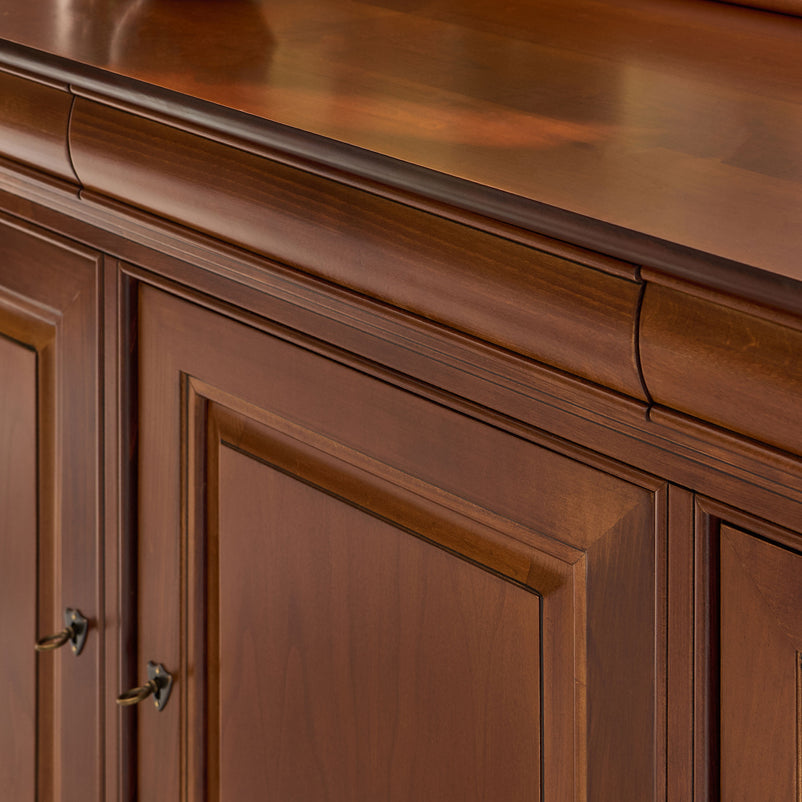 LOUIS PHILIPPE Bufet 3 uși, 3 sertare