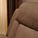 ASHBY Fotoliu cu recliner manual, stofă