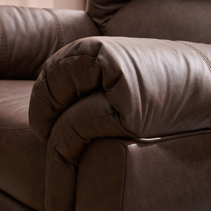 PERRIN Fotoliu cu recliner și balans, stofă