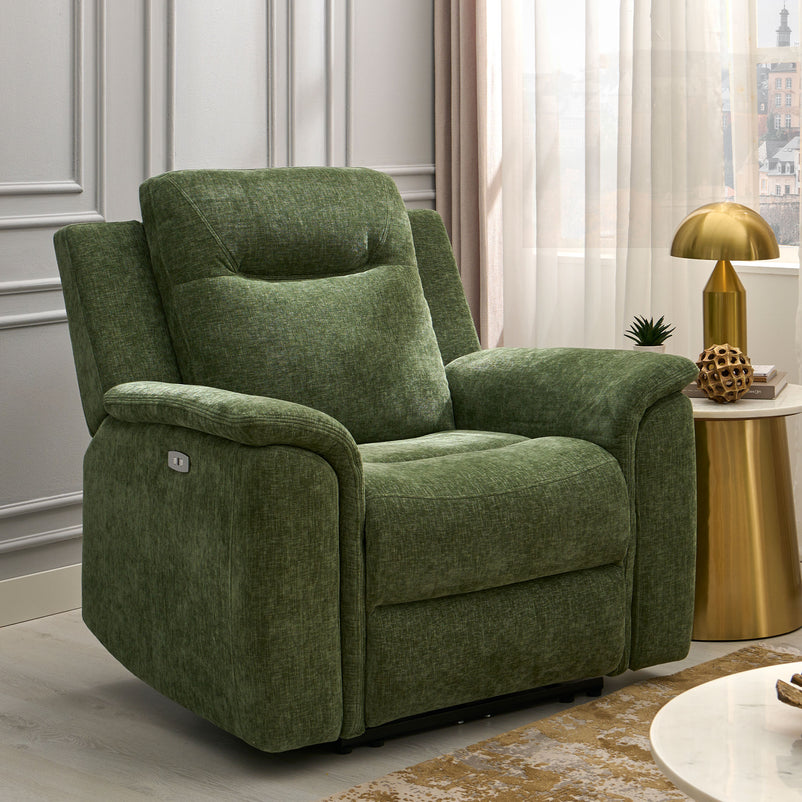 MEMPHIS Fotoliu, recliner electric, stofă