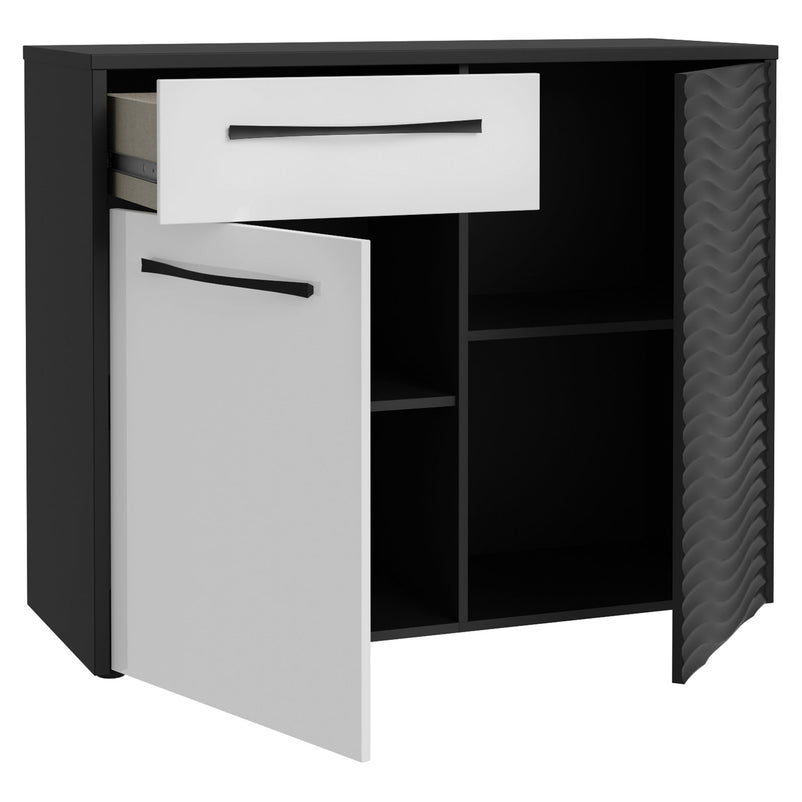 BRIDGERTON Comodă 2 uși, 1 sertar