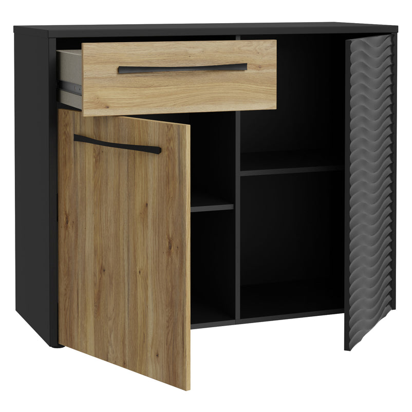 BRIDGERTON Comodă 2 uși, 1 sertar