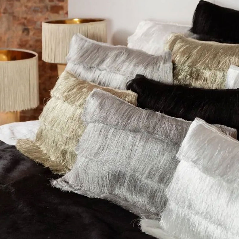 FRINGES Pernă decorativă, 30x50cm