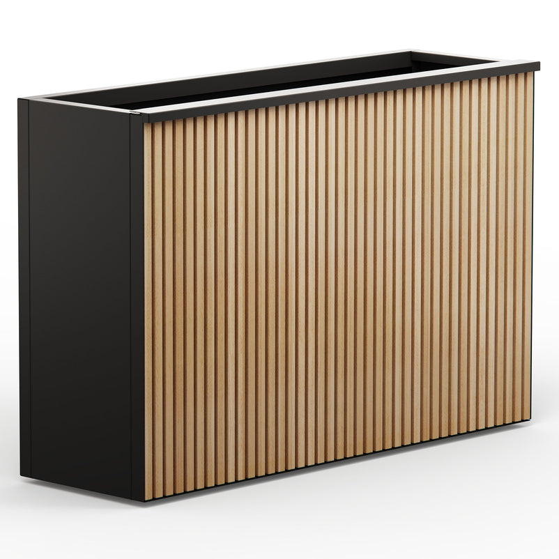 PLANTER WOOD DIVIDER Suport lumină jardinieră