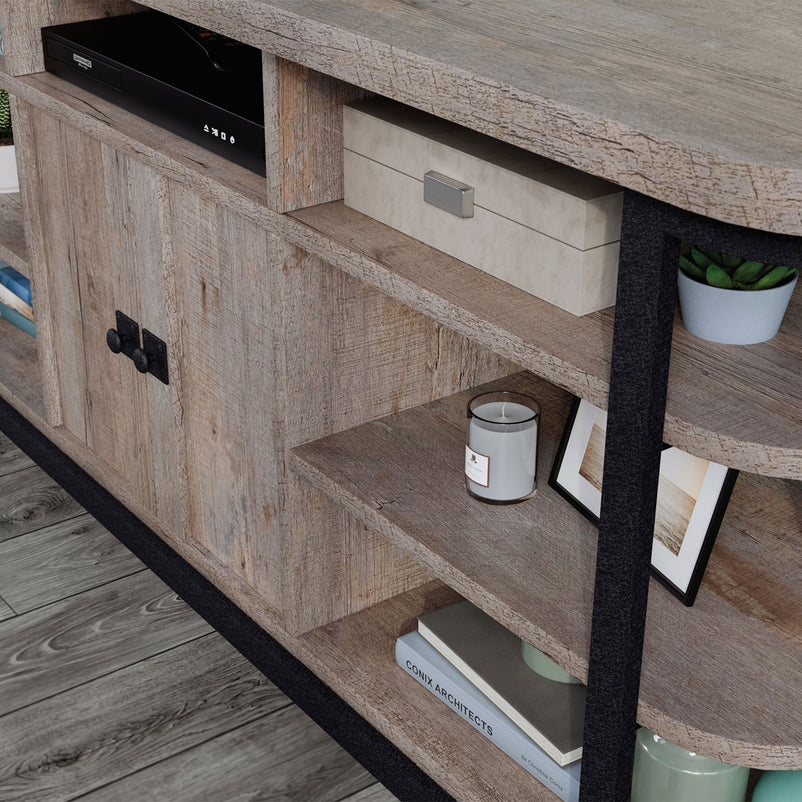 STATION HOUSE Comodă TV, 2 uși