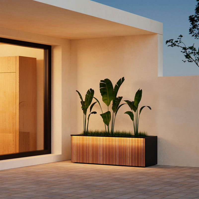 PLANTER WOOD Jardinieră