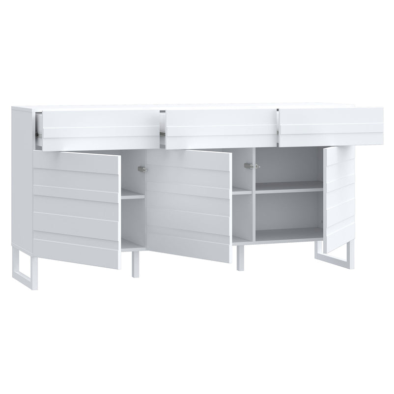 FERGUSON Bufet 3 uși, 3 sertare