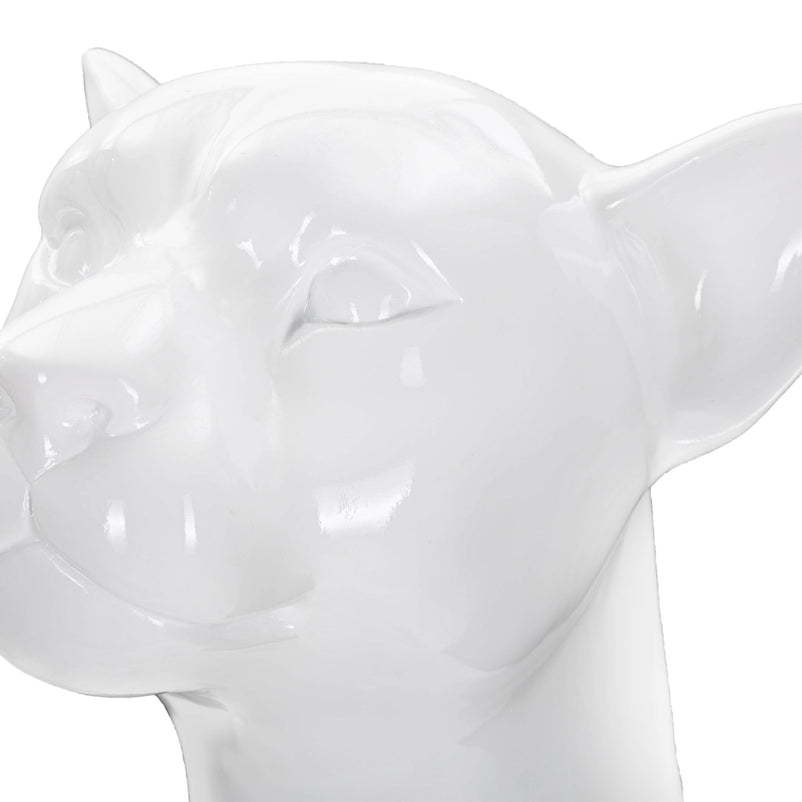 LEOPARDO BLANCO III Statuetă