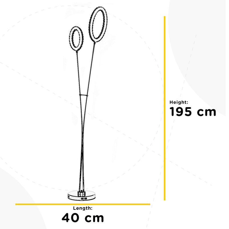 VENERE Lampadar 1x24W LED