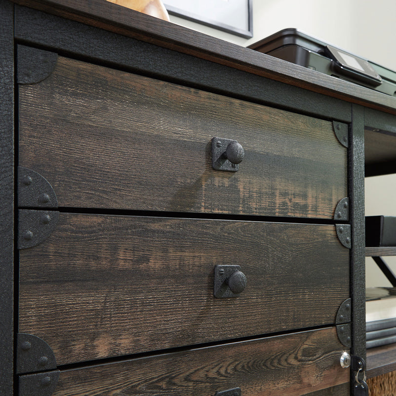 STEEL RIVER Comodă, 4 sertare