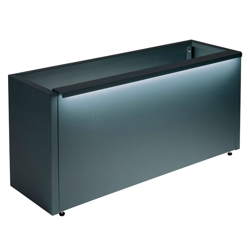 PLANTER METAL Suport lumină jardinieră