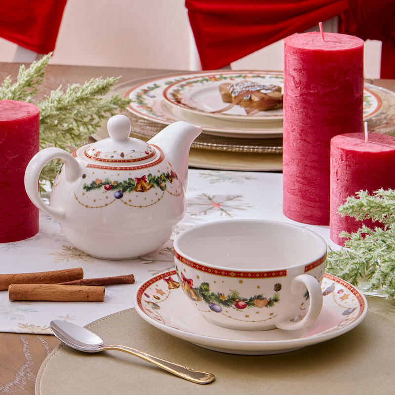 BELLS Ceainic, porțelan, 240ml