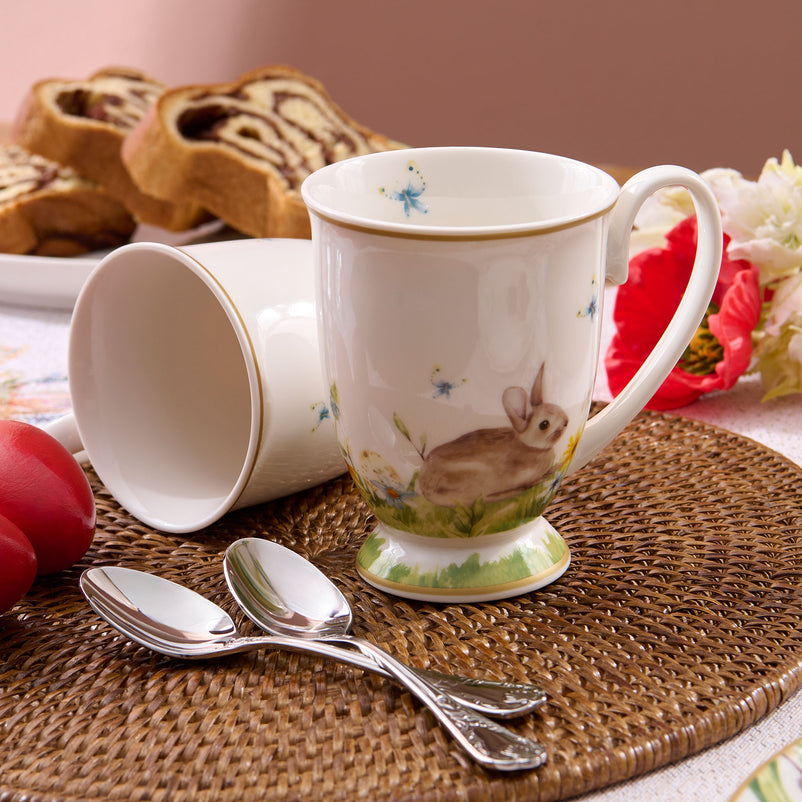 PRIMAVERA Set 2 căni, porțelan, 300ml