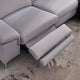 SOUND Colțar șezlong stânga/dreapta, 1 recliner electric și mecanism tetiere, stofă