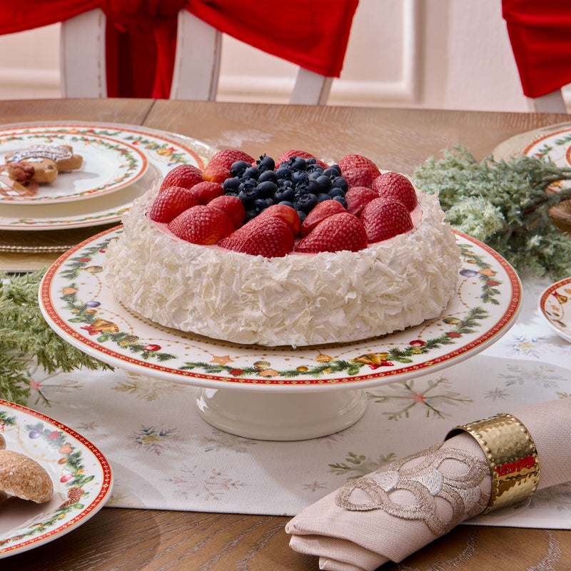 BELLS Platou tort, porțelan, D.32cm