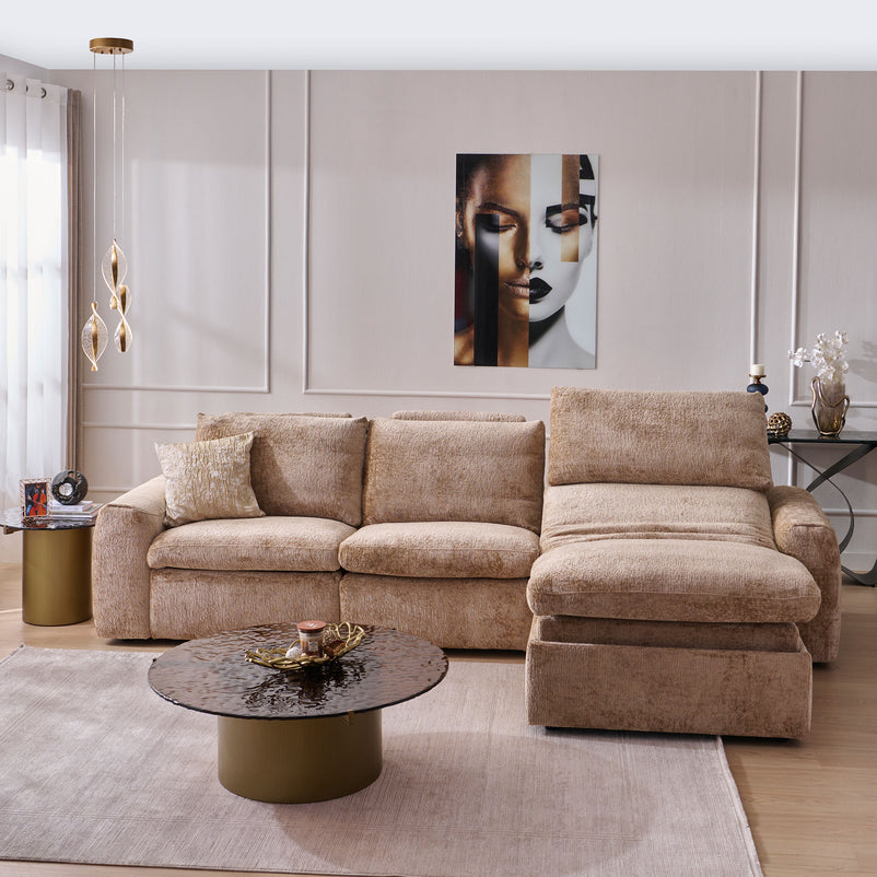 NEW JERSEY Colțar cu șezlong electric stânga/dreapta, 1 recliner electric, mecanism tetieră, USB, stofă