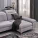 SOUND Colțar șezlong stânga/dreapta, 1 recliner electric și mecanism tetiere, stofă