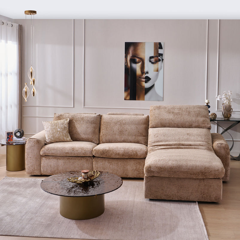 NEW JERSEY Colțar cu șezlong electric stânga/dreapta, 1 recliner electric, mecanism tetieră, USB, stofă